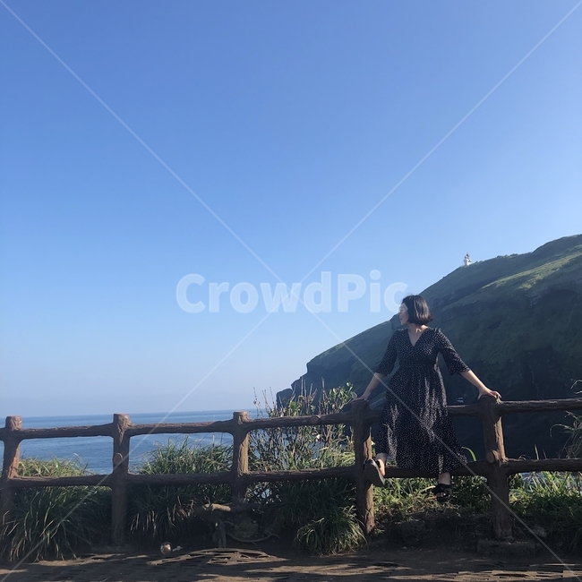 제주도,우도,하늘,자유,여유로움