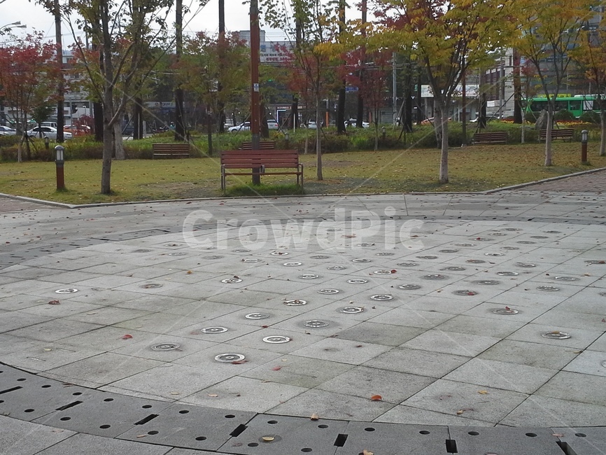 가을풍경,가을공원,동내산책,분수대,공원