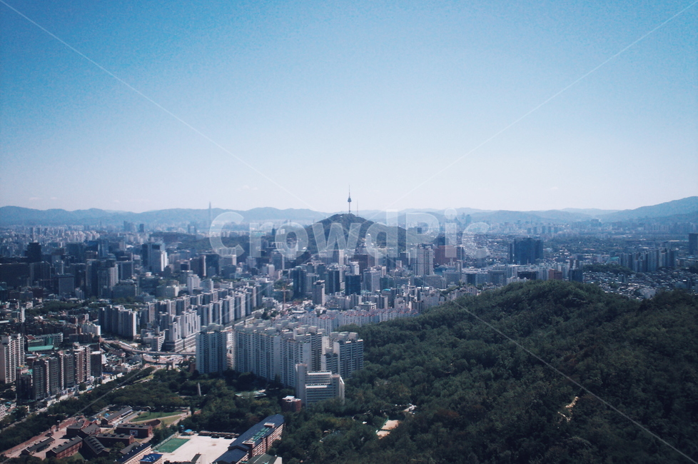 안산,남산,서울전경,서울,풍경