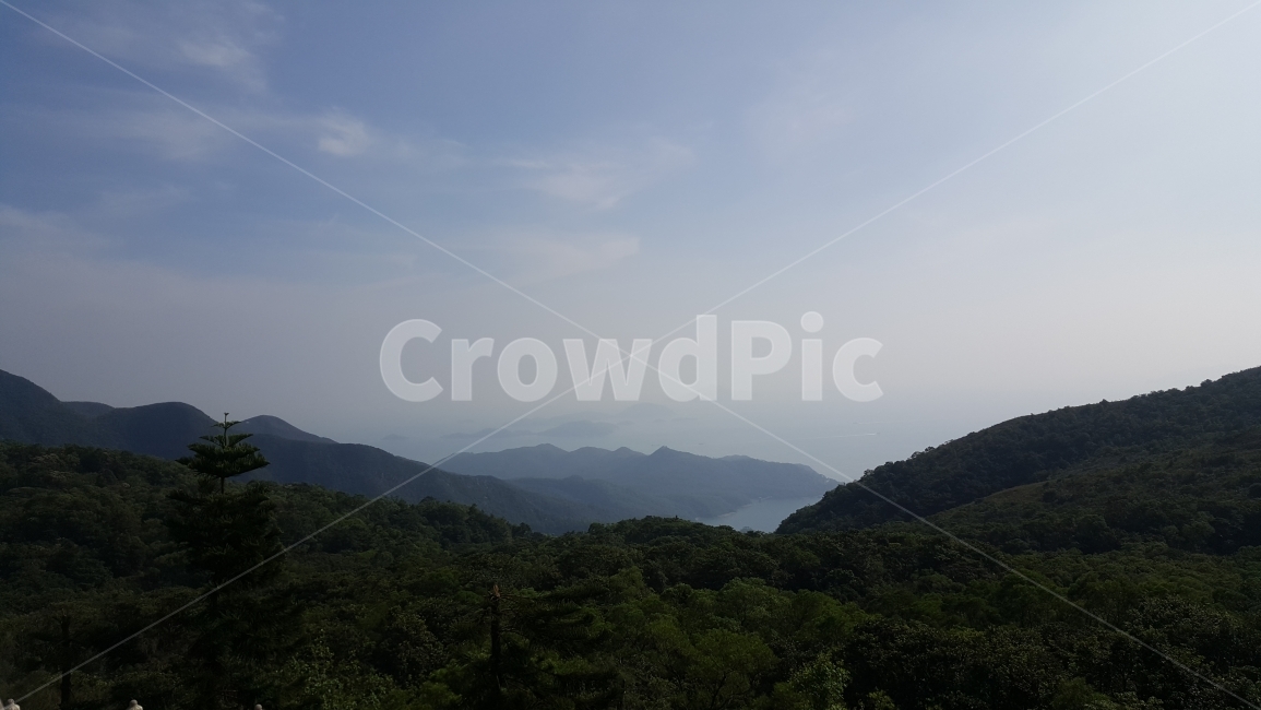 산,정상,나무,힐링,자연,숲,휴식,울창,메아리,계곡,홍콩,옹핑,하늘,안개,구름,신선,청량,푸름,첩첩히,파란,초록,날씨,mountain,green,sky,cloud,foggy,summit,top,refresh,hilling,rest,바다,물,강,sea,river,water,자연,풍경,nature,landscape,outdoors,옥외,hill,언덕,mountain range,산맥
