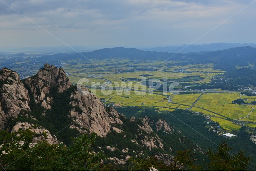 cliff,낭떠러지,nature,자연,outdoors,옥외,mountainrange,산맥,mountain,산,slope,경사,scenery,풍경,landscape,경치,영암,월출산,공원,국립공원,들녁,영암들녁,농사,농업,농경지,경작