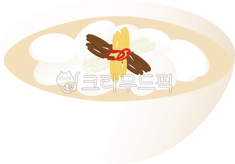떡국, 설날, 명절, 명절음식, 한국전통음식, 사진,이미지,일러스트,캘리그라피 - 해밀작가