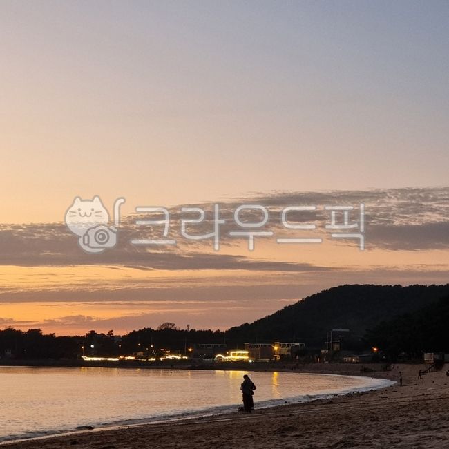 beach,nature,해변,연인,친구,모래사장,노을