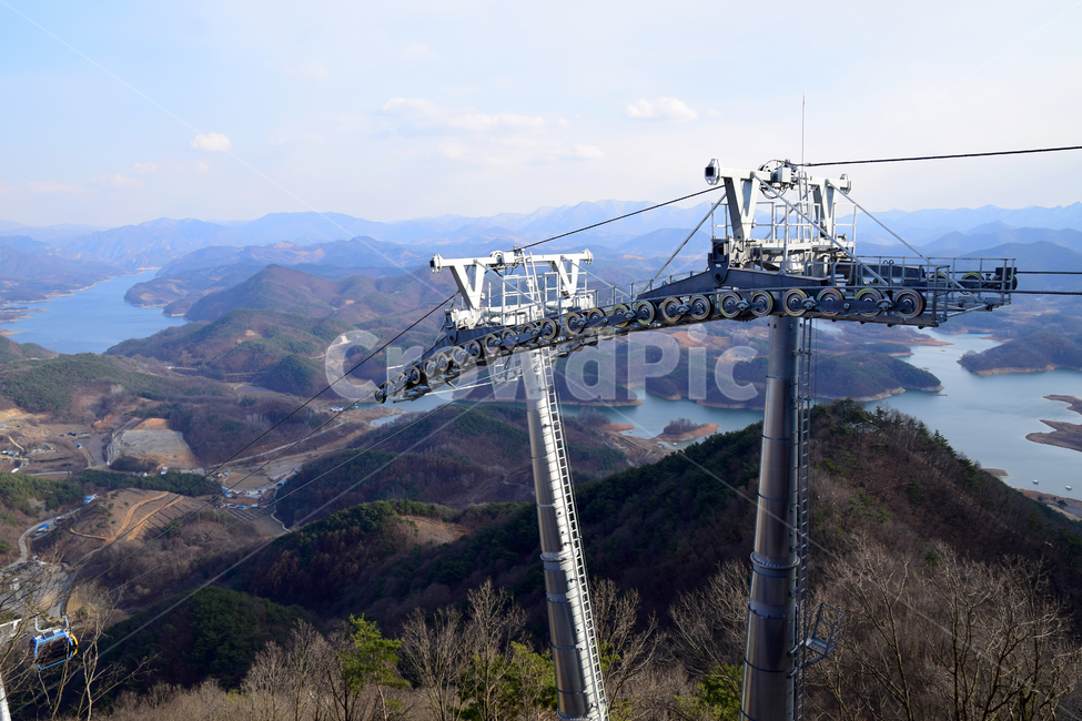 레일,케이블카레일,케이블카선,케이블카,케이블,소리개차,운송기관,탈것,transportation,cablecar,cable