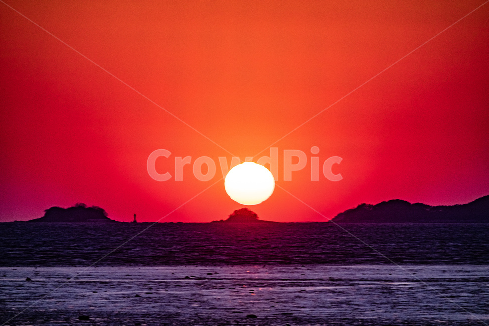 태양,일몰,강화도,서해,붉은색,바다,저녁,자연,풍경,nature,landscape,outdoors,옥외,sky,하늘,sunset,red sky,붉은 하늘,dusk,황혼,dawn,새벽,sunlight,햇빛