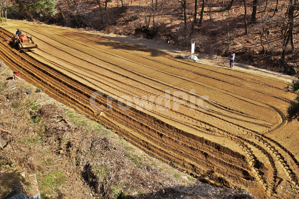 골,파종,트랙터,농사,농토,흙,텃밭,야산,농업,농사,agriculture,farming,farming industry