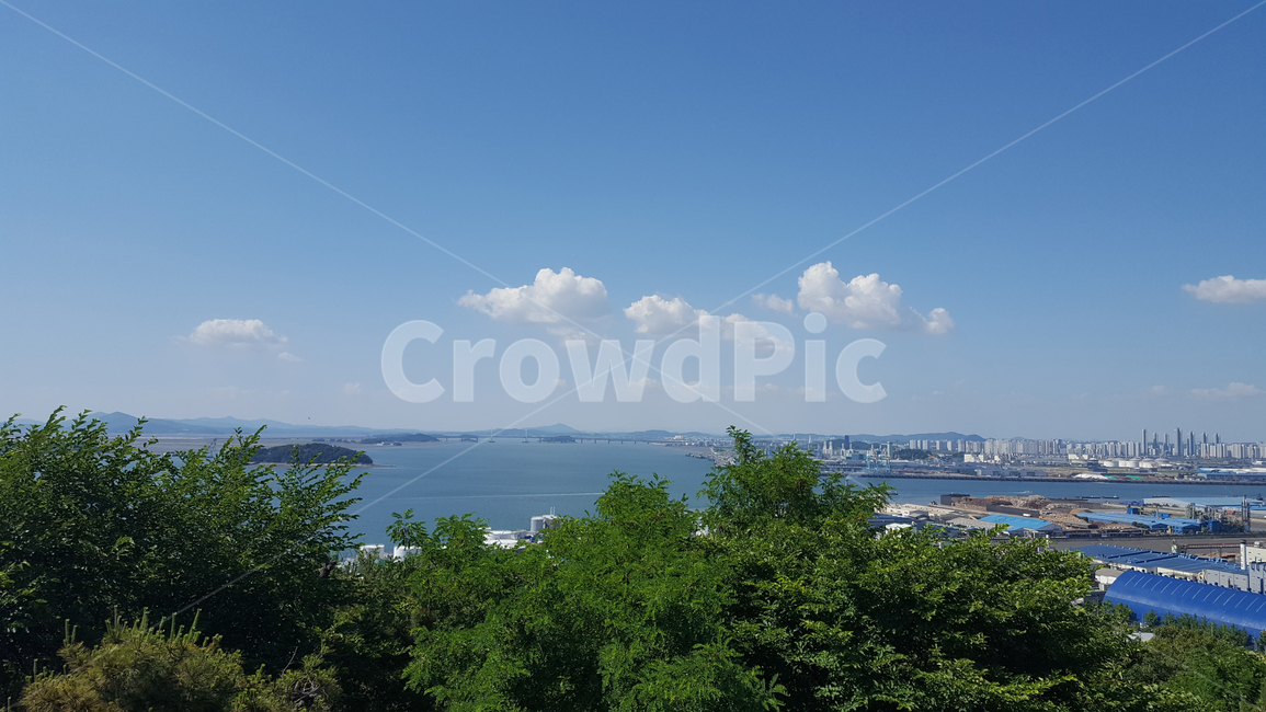 인천,월미산,바다,하늘,구름,incheon,wolmimountain,sea,sky,clouds