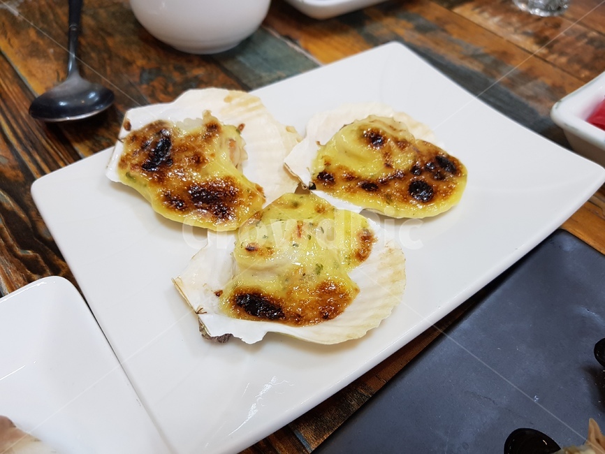 가리비,가리비구이,가리비버터구이,해산물,음식,횟집메뉴,음식,식재료,요리,food,cook,meal,dishes,food reserves