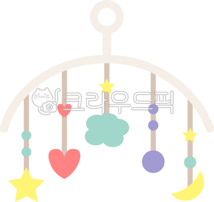 모빌,아기,애기,신생아,육아용품,아기장난감,별,하트,달,원,귀여운모빌,유아모빌,아기용품,용품