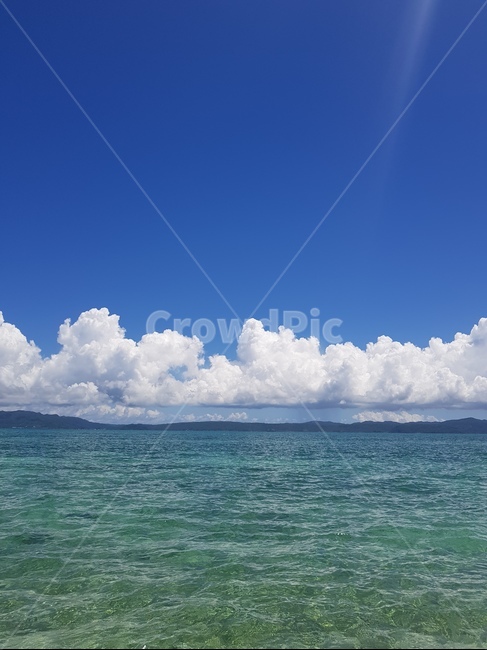 일본,오키나와,구름,하늘,바다,에메랄드,코우리섬,자연,풍경,nature,landscape,azure sky,푸른 하늘,sky,outdoors,옥외