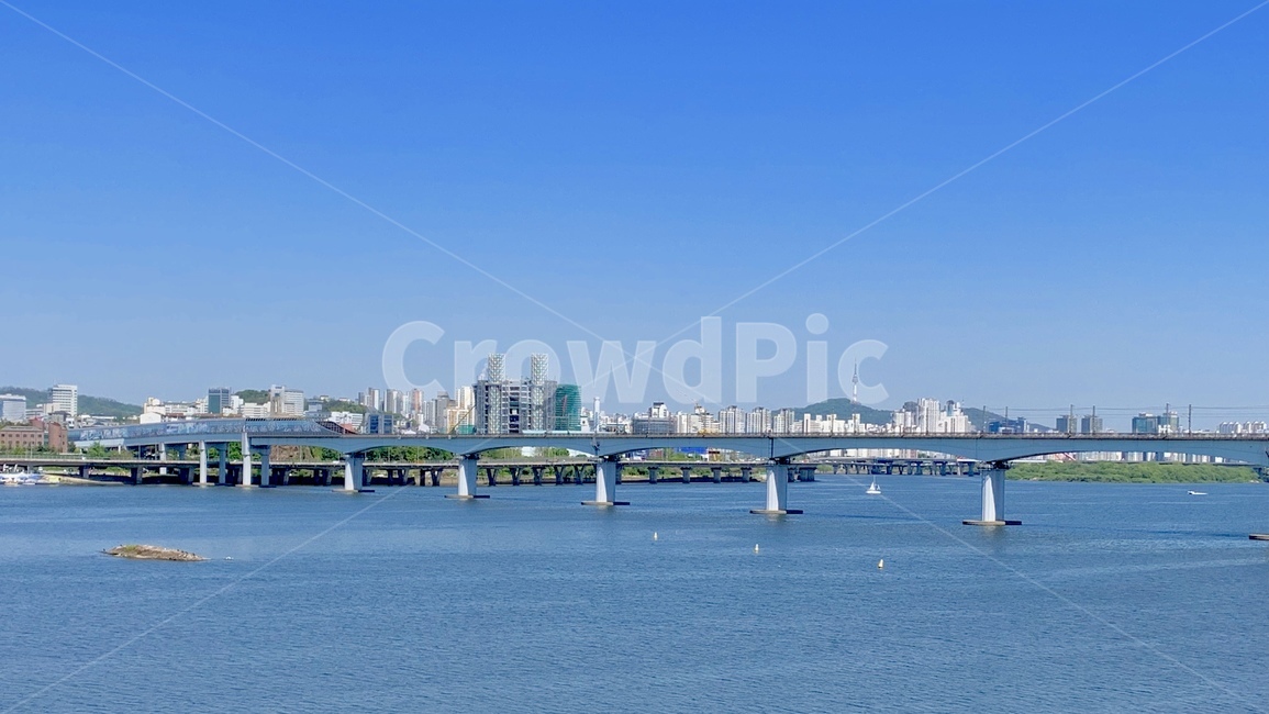 한강,다리,bridge,강물,river