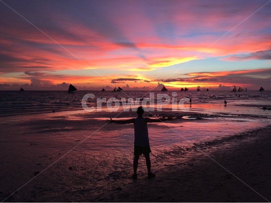 남자,뒷모습,바다,하늘,여행,해변,바다,beach,sea,실루엣,그림자,silhouette,shadow,여행,휴가,traveling,vacation,trip