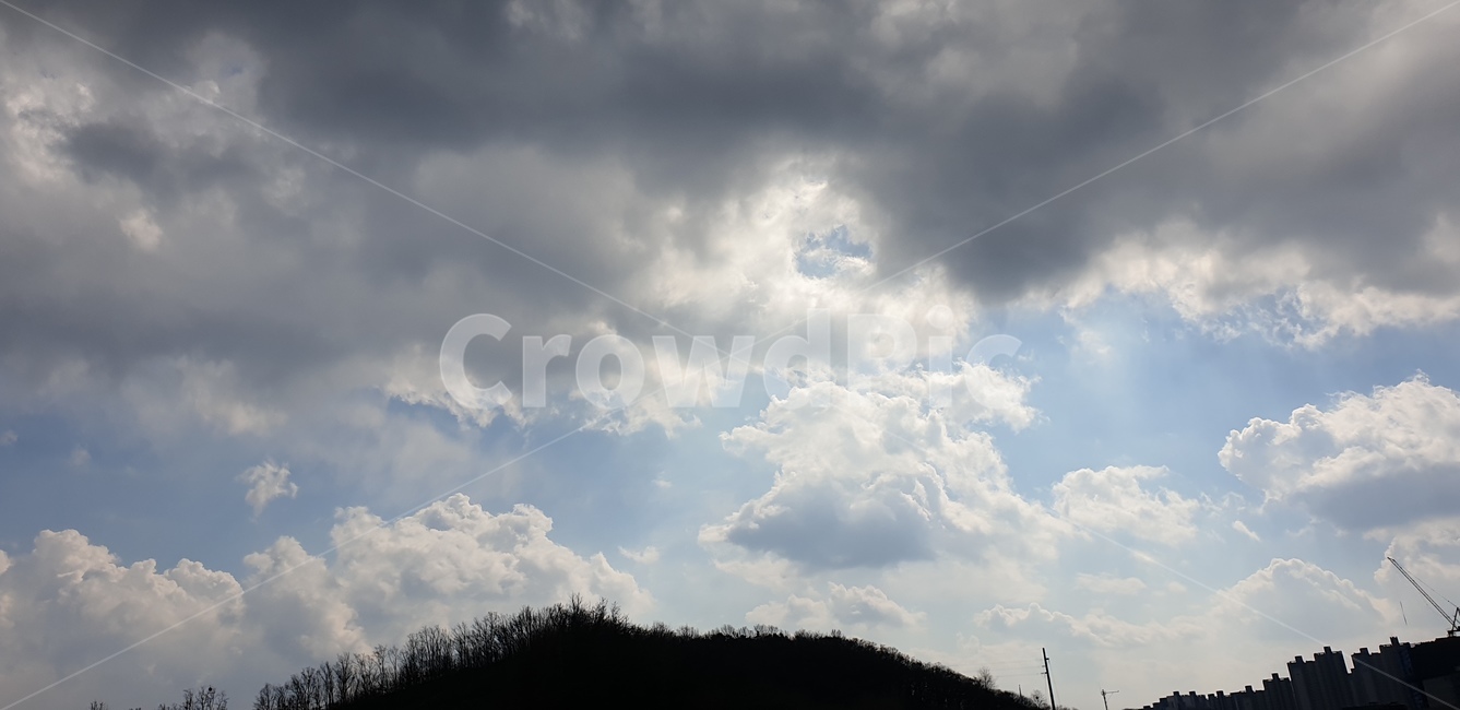 하늘,구름,잔잔함,cloud,sky,빛,자연,풍경,nature,landscape,weather,날씨,outdoors,옥외,cumulus,적운