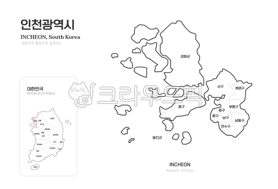 Incheon Metropolitan City,Incheon Metropolitan City Map,Incheon,Map,Incheon Map,Incheon Illustration,Incheon Administrative District,Incheon Tourism,Metropolitan Area,Metropolitan Area Map,Metropolitan Area Illustration,National Map,Nationwide