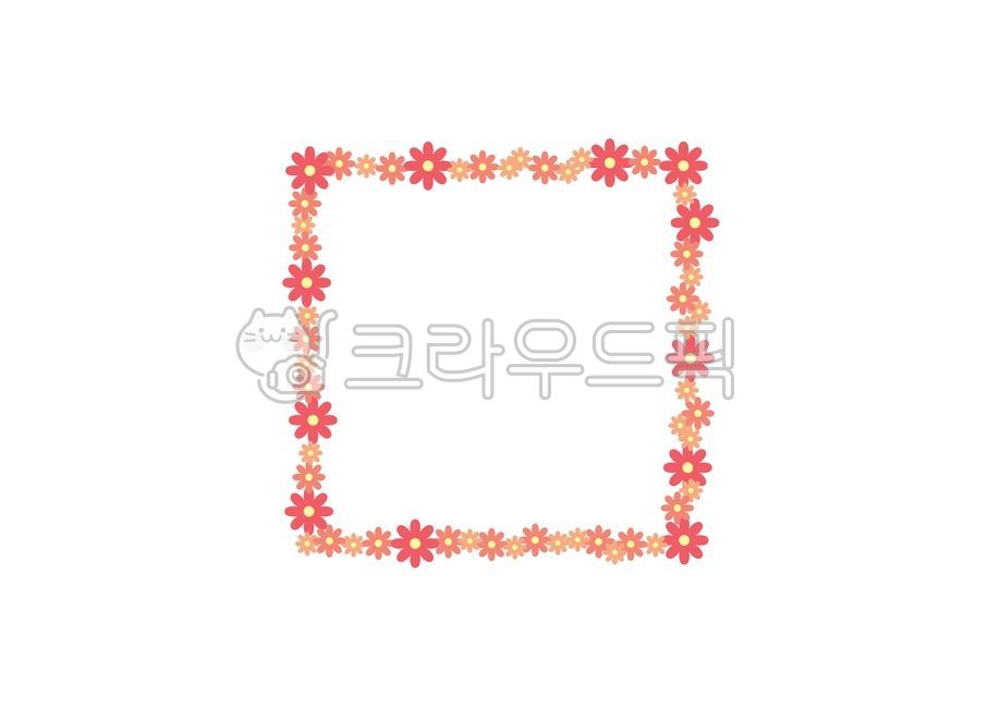 꽃,테두리,네모,사각형,사각테두리,네모테두리,사각형테두리,꽃테두리,봄,계절,귀여움,아기자기,일러스트,스티커,장식,광고,프레임,꾸밈소재,배너,데코,데코레이션,누끼,deco,decoration,frame,라벨