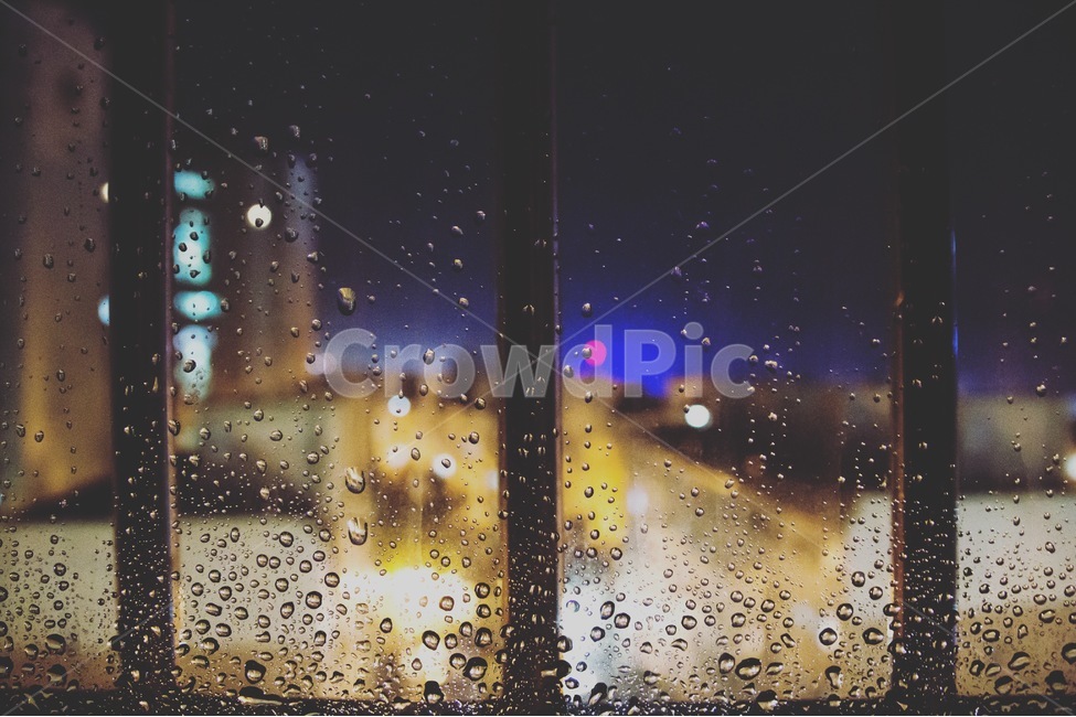 night view,color,Veranda,scene,rainy,nightscape,fire,Emotion,bokeh of light,sensible,rain,flowing down,feeling,Nighttime,raindrop,emotion,light,Rainy Day,bokeh,light spread,smear,window,landscape