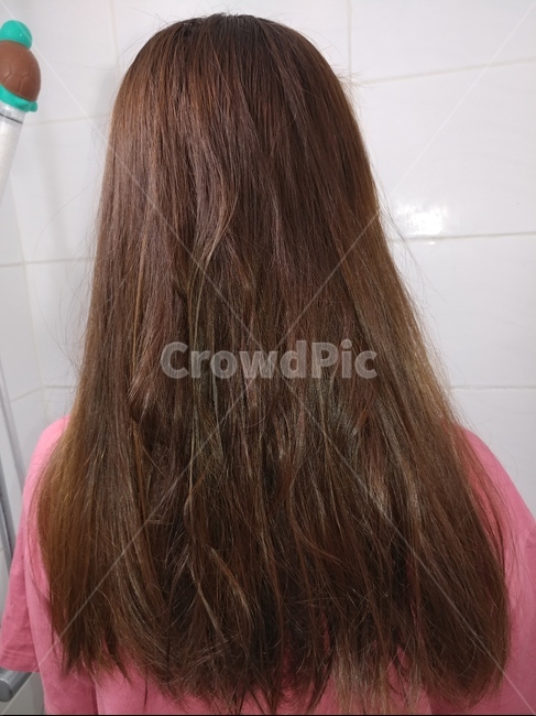 hair,머리,비포애프터,염색머리,손상머리,여자뒷모습