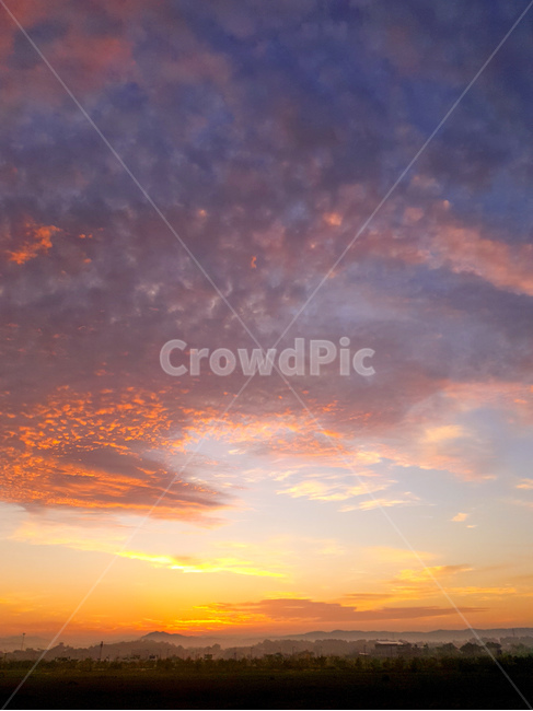 노을,하늘,구름,풍경,자연,자연,풍경,nature,landscape,outdoors,옥외,sunset,일몰,red sky,붉은 하늘,sky,dusk,황혼,dawn,새벽