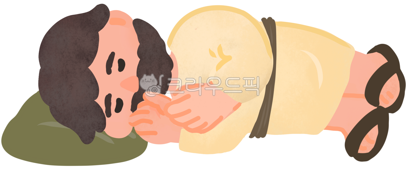 성경인물,이스라엘사람,요나,수면,잠,선지자,성경이야기,크리스찬일러스트
