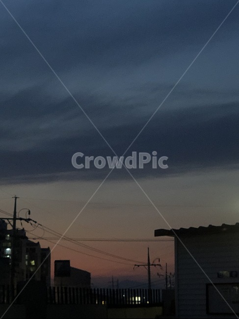 노을,일몰,하늘,저녁,주황,야경,밤,풍경,nightscape,night,landscape