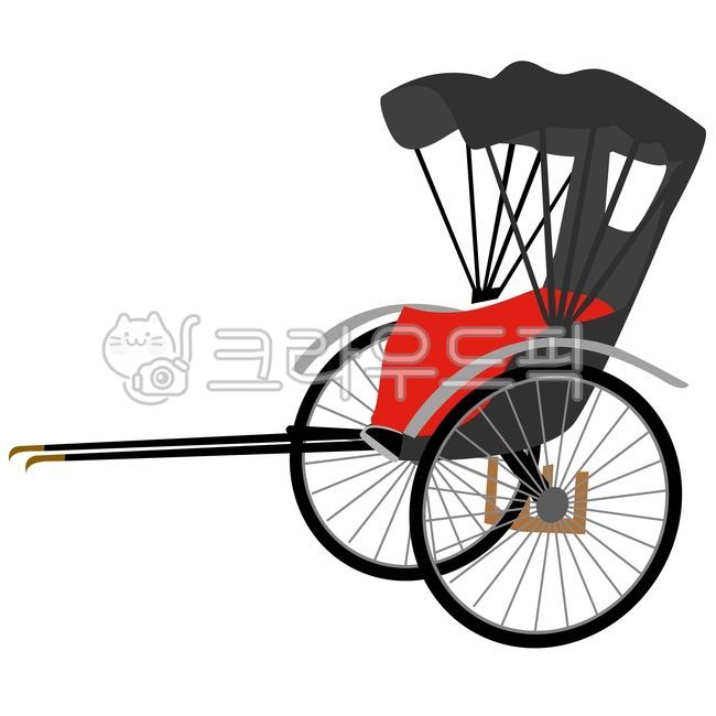 인력거,이동수단,탈것,디자인소스,디자인요소,객체,오브젝트,object,벡터파일,벡터,vertor,illust,일러스트,그래픽,graphic