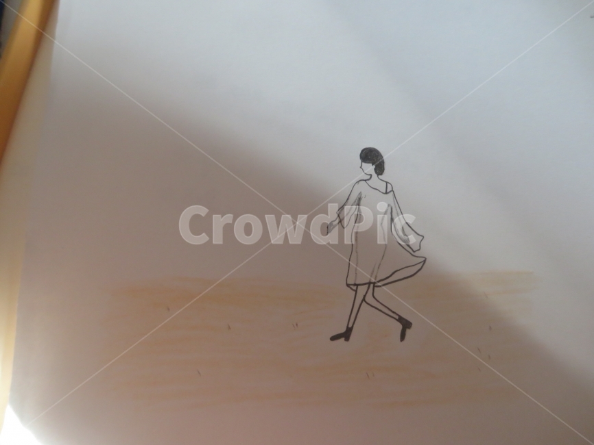 그림,그림자,일상,화가,소녀,예술,art,그래픽,일러스트레이션,graphic,illustration