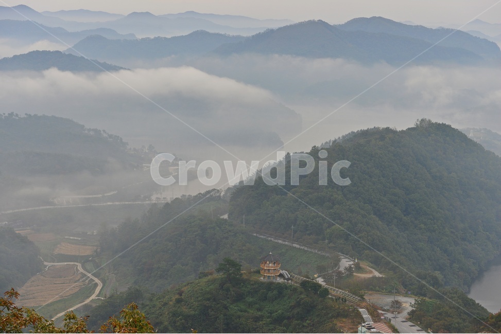 임실,국사봉,운해,국사봉일출,여명,해돋이,아침,nature,자연,outdoors,옥외,mountain,산,mountainrange,산맥,정자,전망대