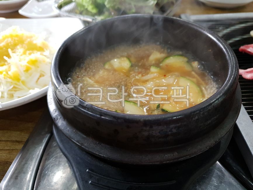 dish,Korean food,cooking,soy bean paste soup,koreanfood