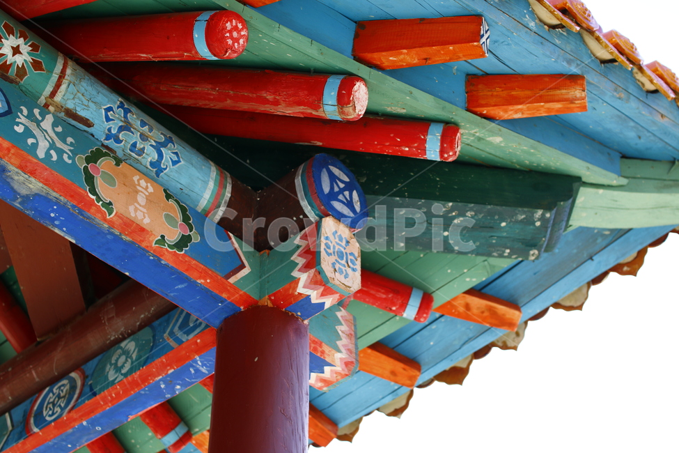 처마,전통문양,몽골,여행,울란바토르,지붕,단청,여행에미치다,몽골리아,라마승,건축물,건물외관,exterior,building,structure,architecture,construction