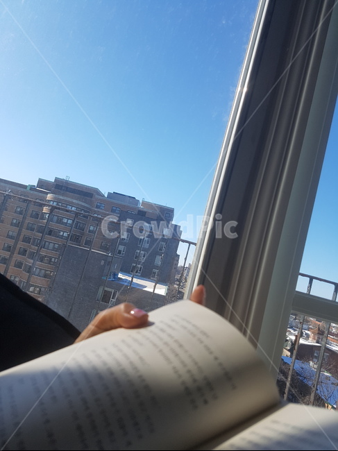 책,하늘,휴가,여유,독서