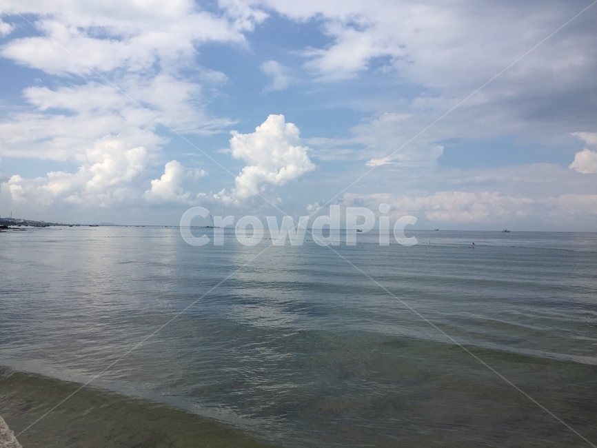 바다,해변,구름,모래사장,청명한,하늘,자연,풍경,nature,landscape,해변,바다,beach,sea,outdoors,옥외