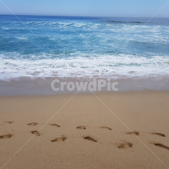 바다,동해,발자국,해변,beach,비치,휴가,vacation,파도,wave,감성,모래,푸른,휴식,blue,sand,footprint
