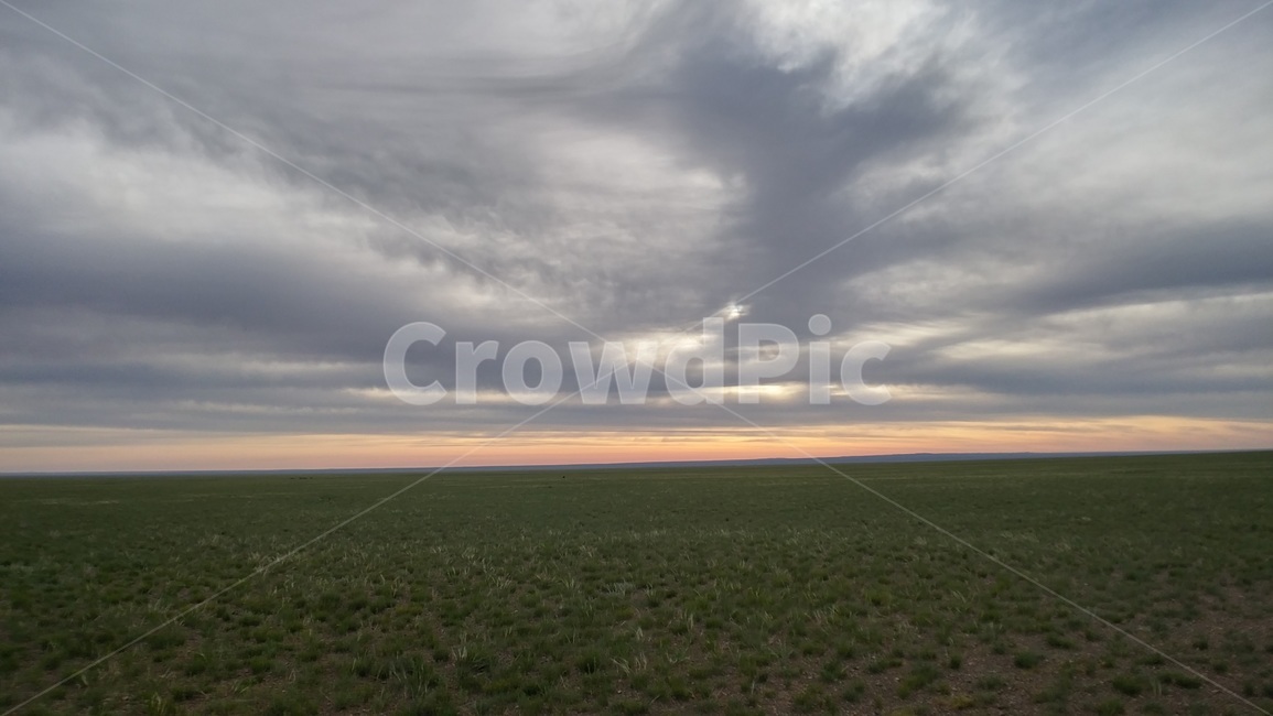 nature,자연,dawn,일출,sunrise,동틀녘,outdoors,옥외,landscape,경치,몽골,초원,지평선,몽고,MONGOLIA