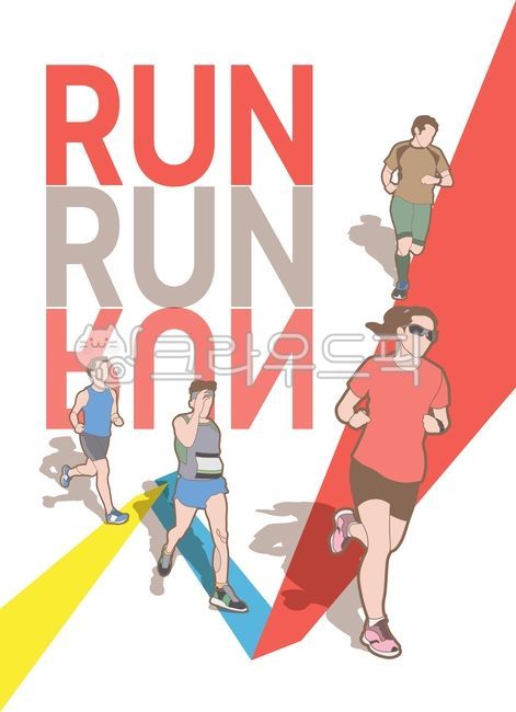 러닝,러너,달리기,run,역동적인,사람,남자,여자,마라톤,운동,포스터,카드,배너