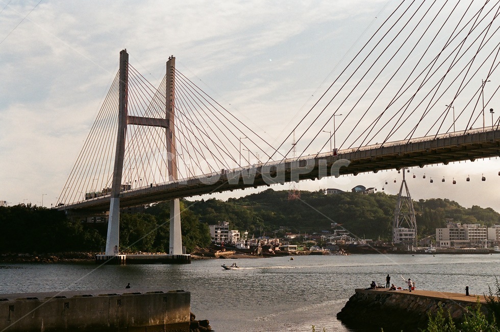 bridge,building,person,여수,돌산대교,다리