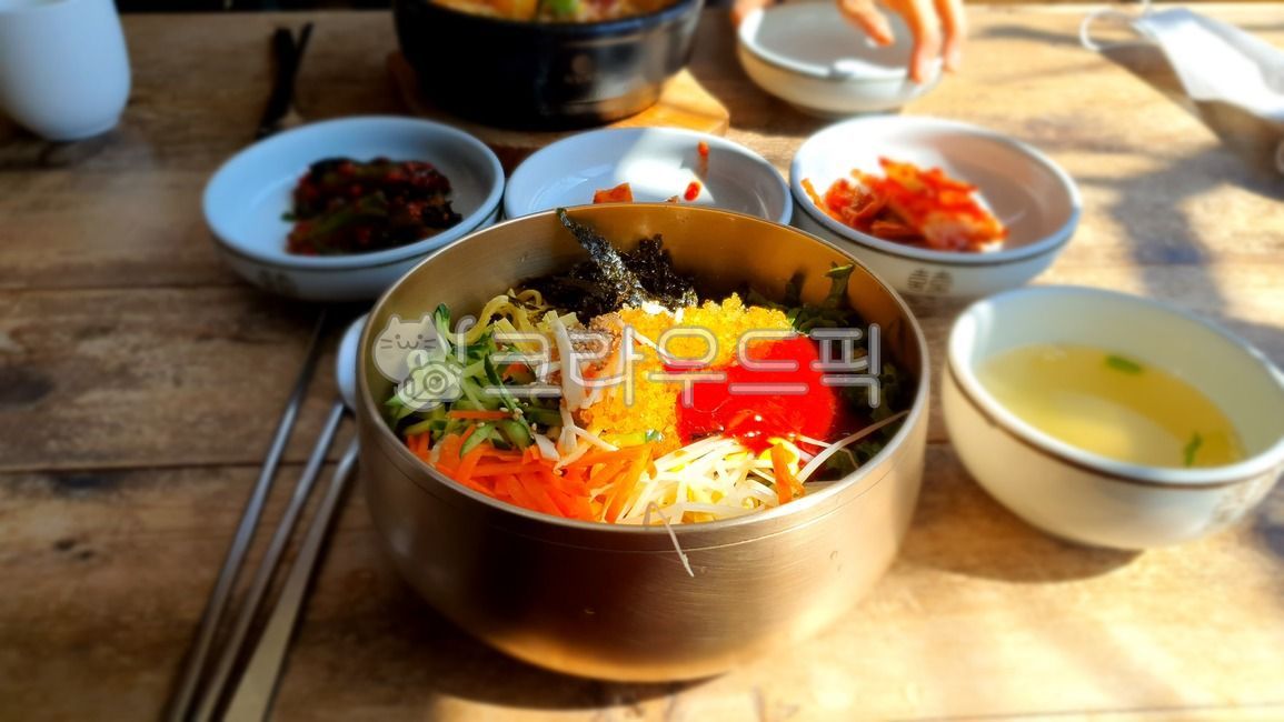 날치알비빔밥,전주비빔밥,음식,식사,건강식