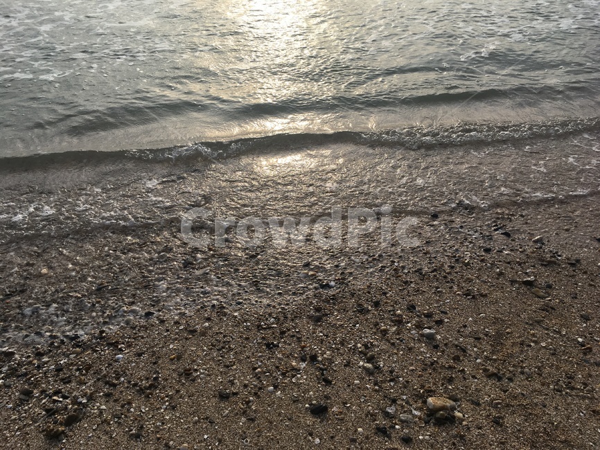 바다,노을,모래,파도,자갈