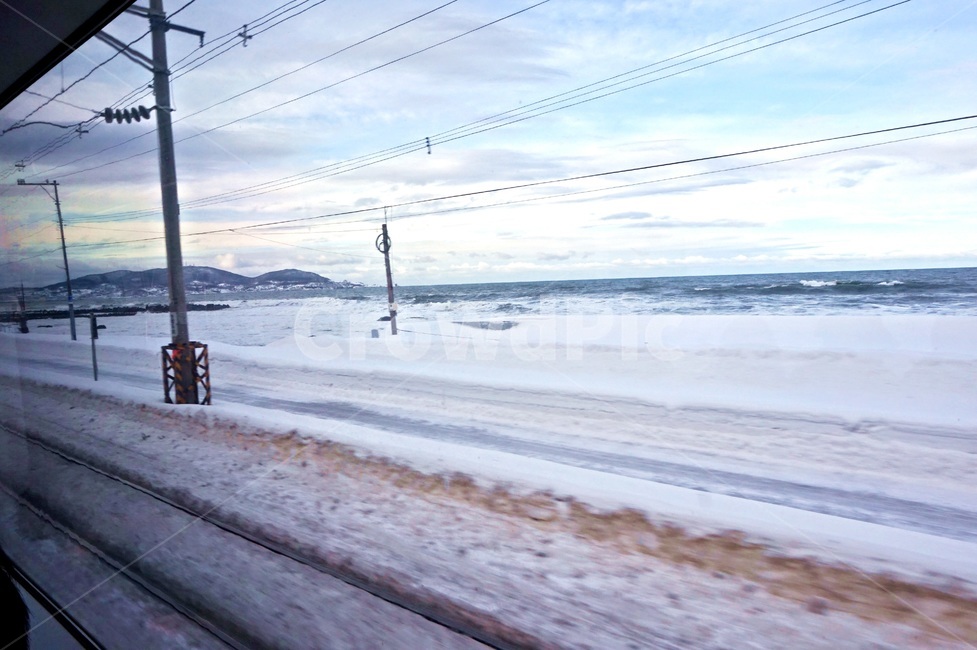 폭설,눈,기찻길,겨울,전봇대,얼음,겨울,계절,winter,season,자연,풍경,nature,landscape
