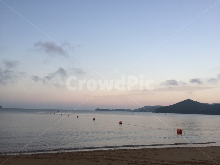 해변,바다,노을,해수욕장,바닷물,바다풍경,산