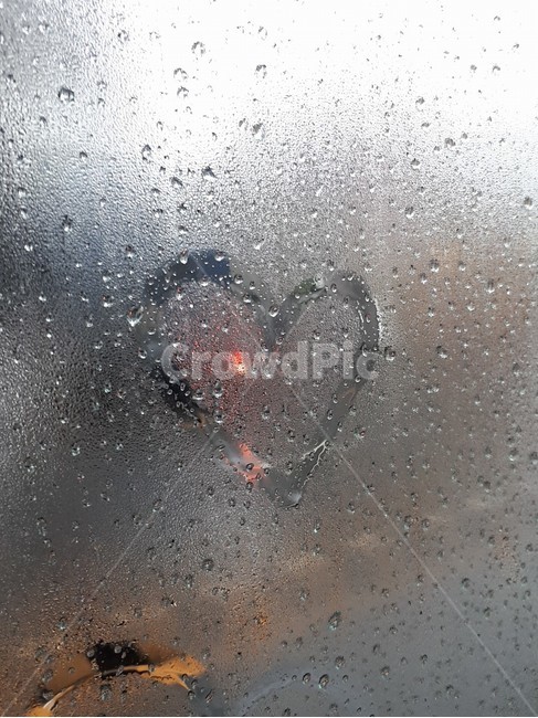 하트,사랑,빗소리,비,빗물,비,비오는날,rain,rainy