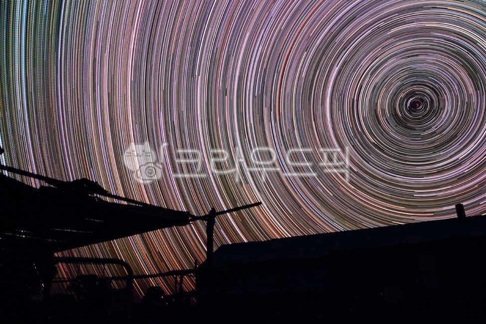 별궤적,우주,별운동,관측,밤하늘,회오리