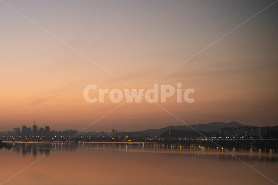 하늘,노을,일몰,일출,강,야경,밤,풍경,nightscape,night,landscape,도시,city,한국도시풍경,한국도시경관,korea cityscape,water,물,nature,자연,outdoors,옥외