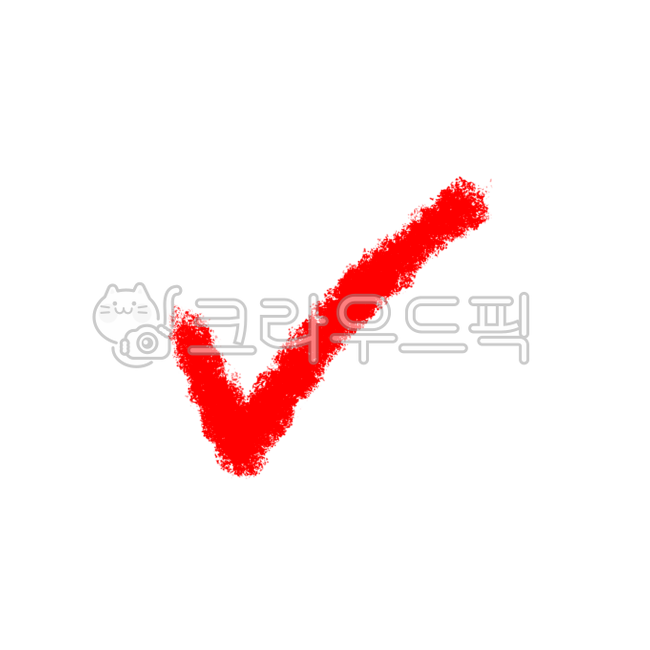 색연필,체크,색연필체크,red,check,색연필효과,강조,시험,시험지,채점