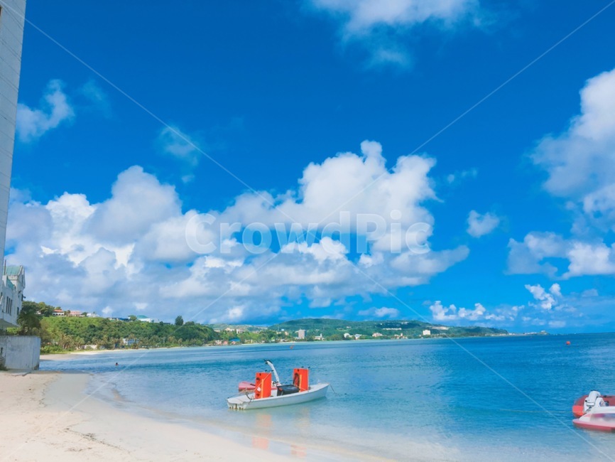 boat,보트,water,ocean,sea,beach,바다,해변,여름,물놀이,summer,구름,맑은하늘,파란하늘,sky