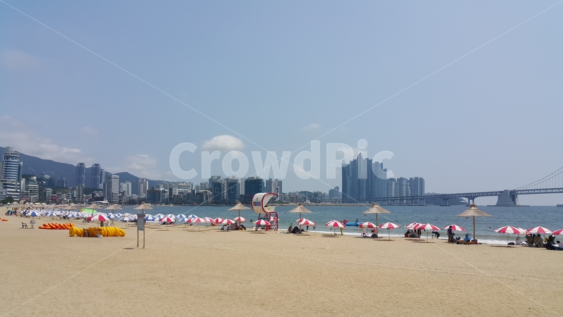 광안리,해수욕장,바다,여름,해변
