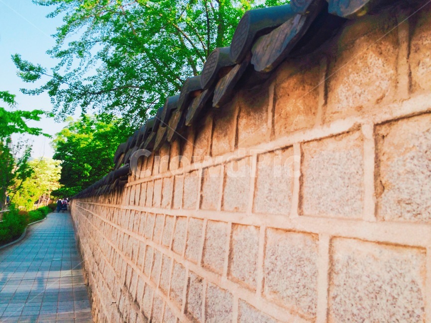 벽,wall,돌담길,봄,기와,건축물,건물외관,exterior,building,structure,architecture,construction