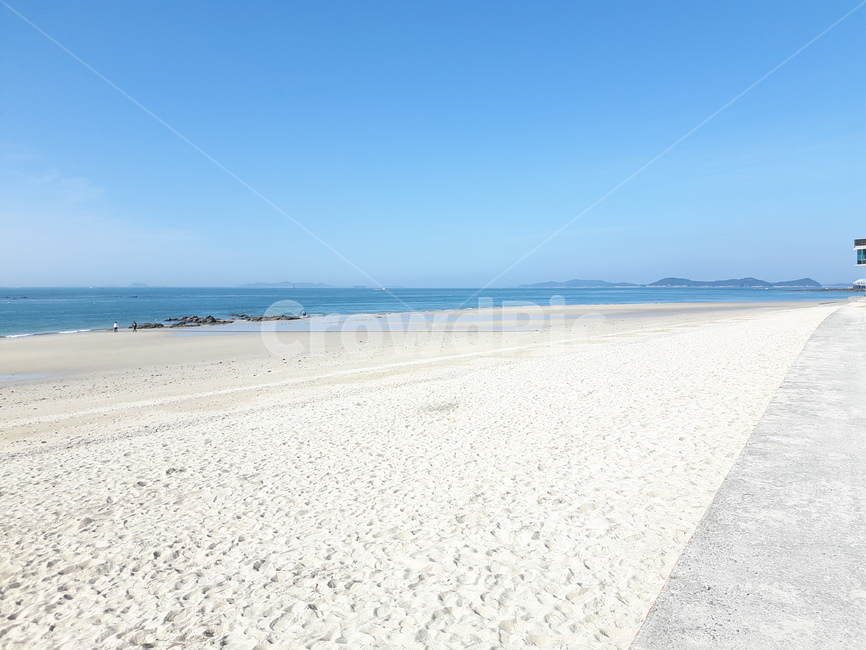 대천해수욕장,풍경,바다,자연,하늘,백사장,sky,sea,한적함,시원함,자연,풍경,nature,landscape,해변,바다,beach,sea,road,도로,gravel,자갈,dirt road,흙길