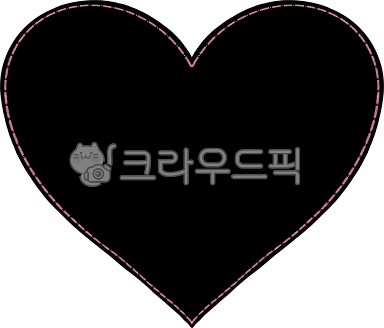 하트,검정하트,하트모양,검정색하트,블랙하트