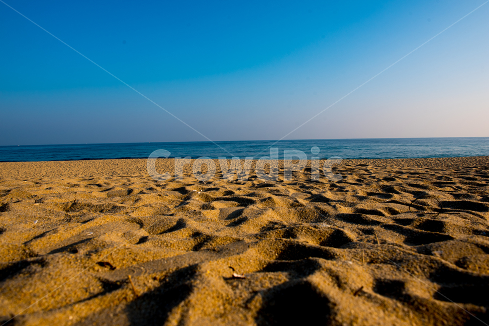 모래사장,바다,지평선,발자국,해변가,바닷가,해변,바다,beach,sea