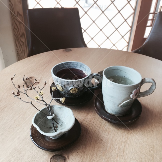 커피컵,coffeecup,컵,cup,pottery,도기류,saucer,받침접시,tea,차,전통차,데코